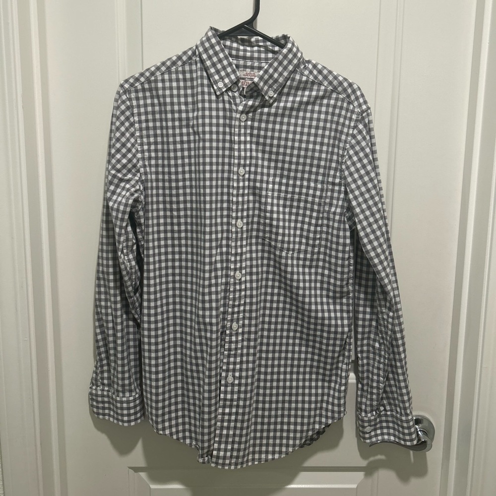 Merona Plaid Classic Fit Button Down Shirt